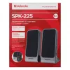 DEFENDER SPK-225 juhtmega 2.0 kõlarid, 4 W RMS, USB/DC 5 V, 3,5 mm, must