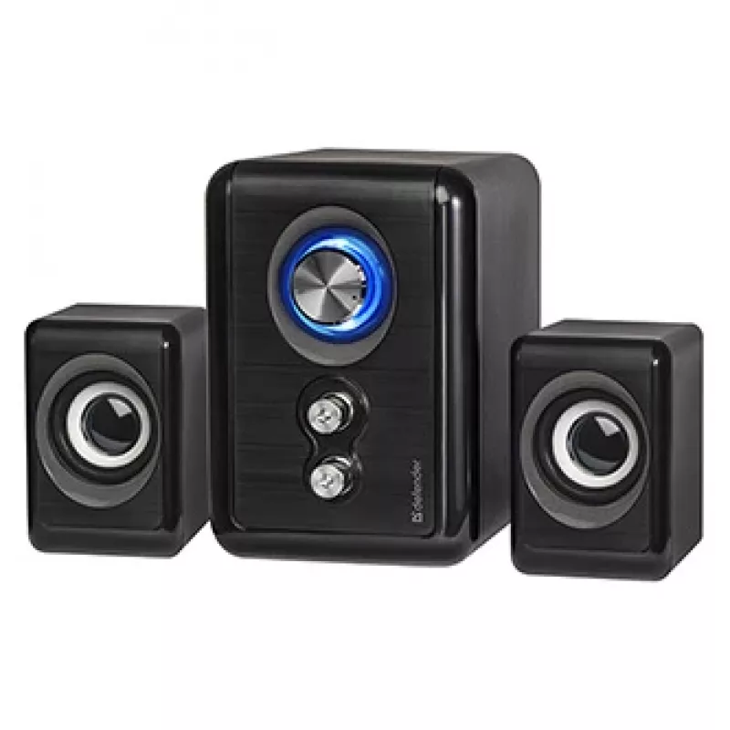 DEFENDER kõlar V11 11 W juhtmega 2.1 laua satelliitkõlarid, USB 5 V, must