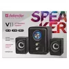 DEFENDER kõlar V11 11 W juhtmega 2.1 laua satelliitkõlarid, USB 5 V, must