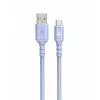 TB kaabel USB-a - USB-C purple 1m