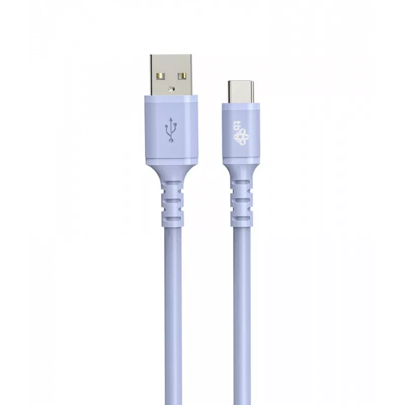 TB kaabel USB-a - USB-C purple 1m