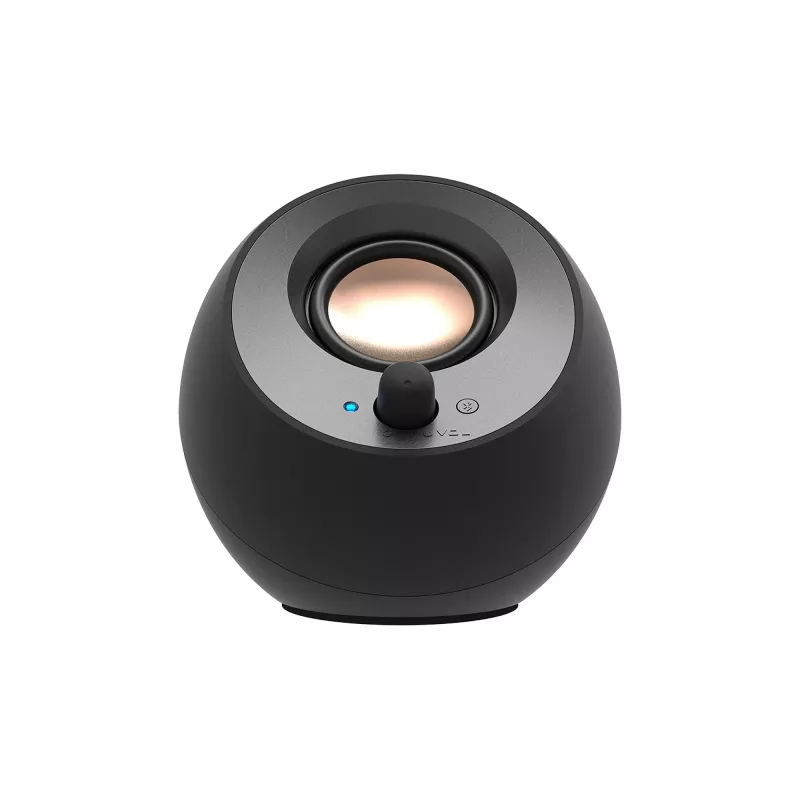 CREATIVE Pebble V3 Minimalistlikud 2.0 USB-C lauakõlarid USB-heliga, Clear Dialog Enhancement, Bluetooth 5.0, 8W RMS ja 16W tippvõimsusega