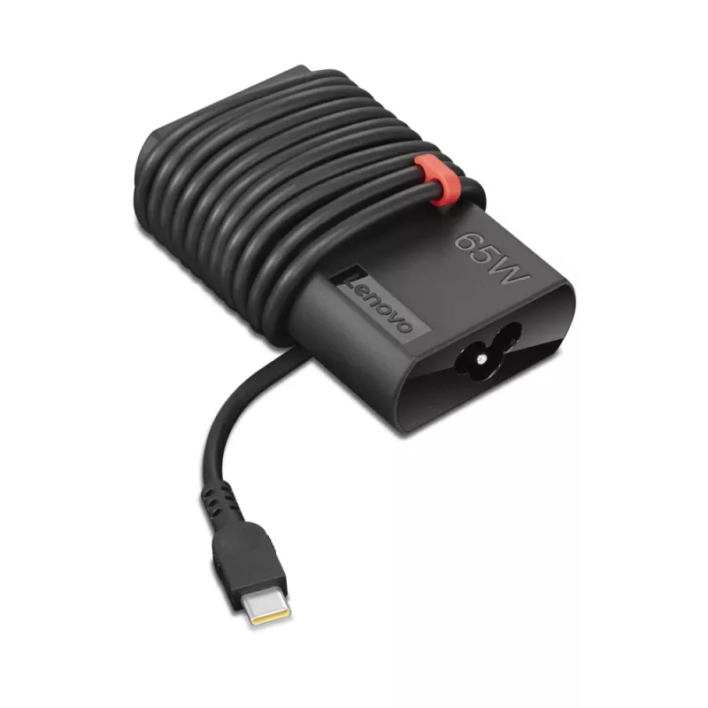 Lenovo GX20Z46255 toiteadapter sülearvutitele, sise-/välistingimustes 100–240 V, 1,8 m kaabel, USB‑C, must