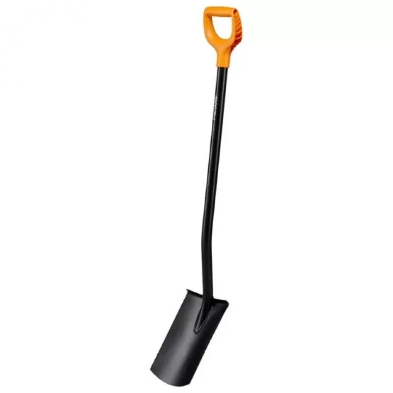 Labidas Fiskars 131403 — Fiskarsi aialabidas mudel 131403, terasest tera, puidust käepide