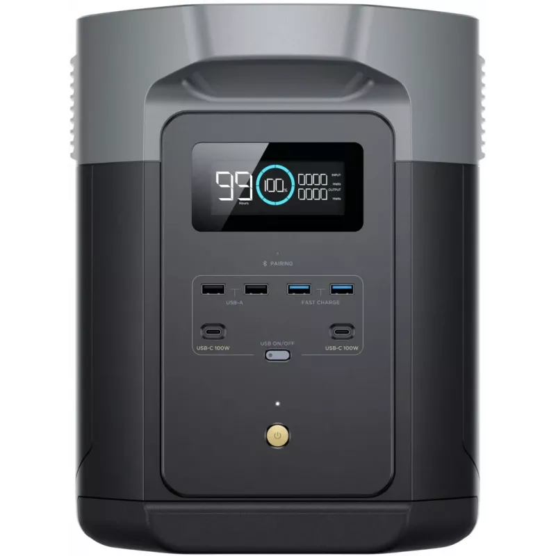 EcoFlow DELTA 2 Max kaasaskantav elektrijaam liitiumraudfosfaat (LiFePO4) 2400 W 23 kg