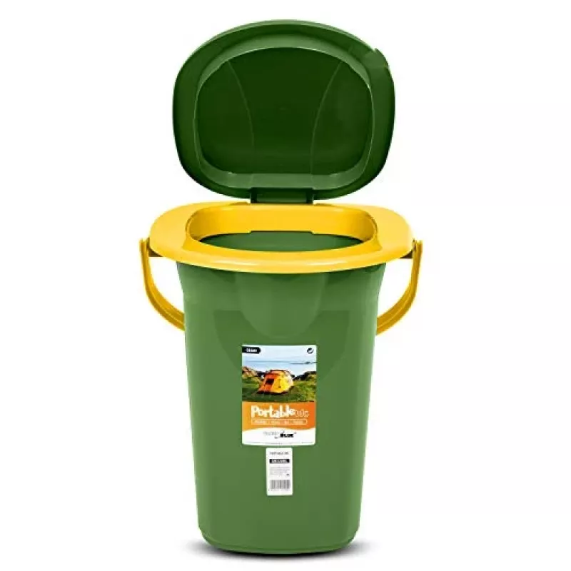 Kantav tualett-ämber GreenBlue GB320GO — kerge turisti matkatualett