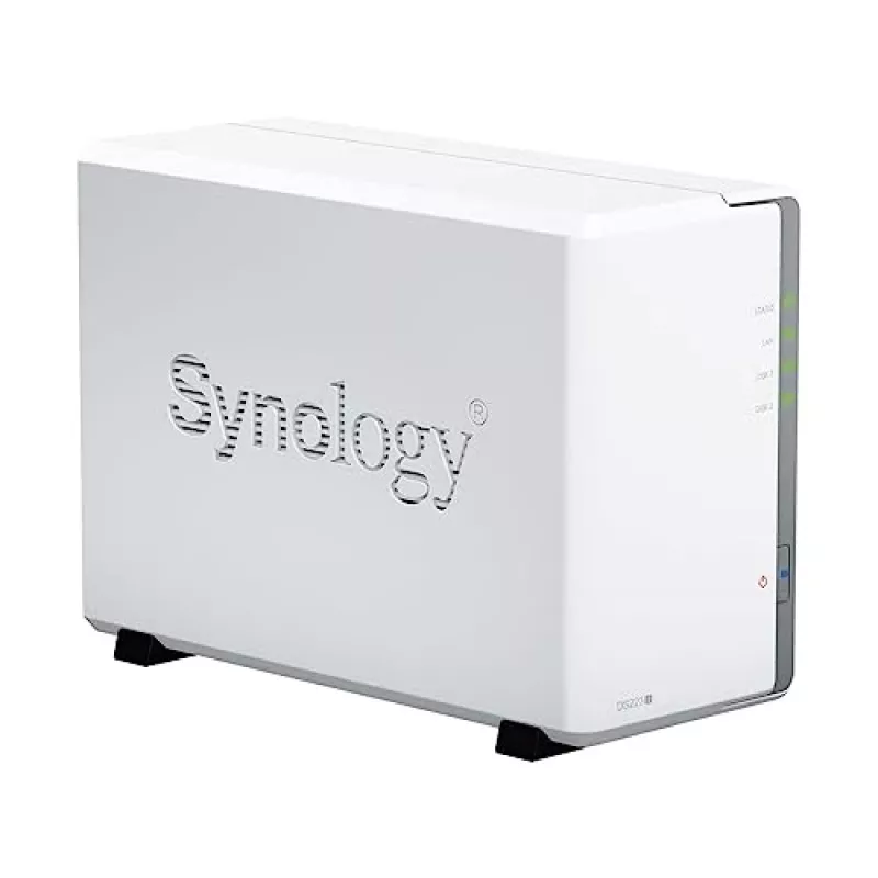 Synology DiskStation DS223J NAS-/salvestusserver Lauaarvuti Realtek RTD1619B 1 GB DDR4 DiskStation Manager Valge