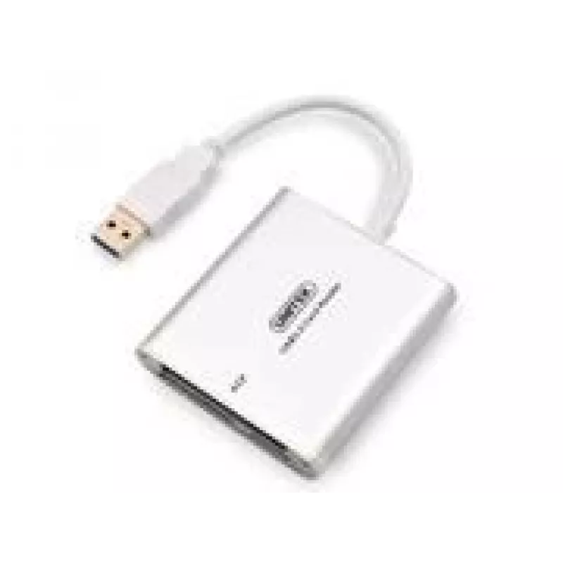 UNITEK Y-9313 kaardilugeja USB 3.2 Gen 1 (3.1 Gen 1) Hõbedane