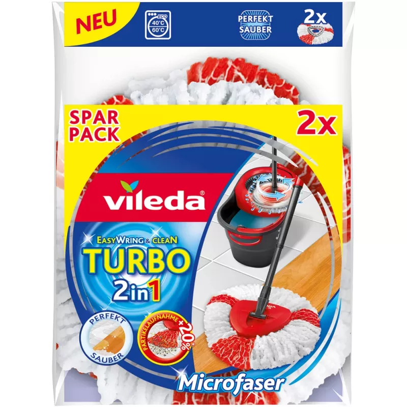 Mop head Vileda Red Valge