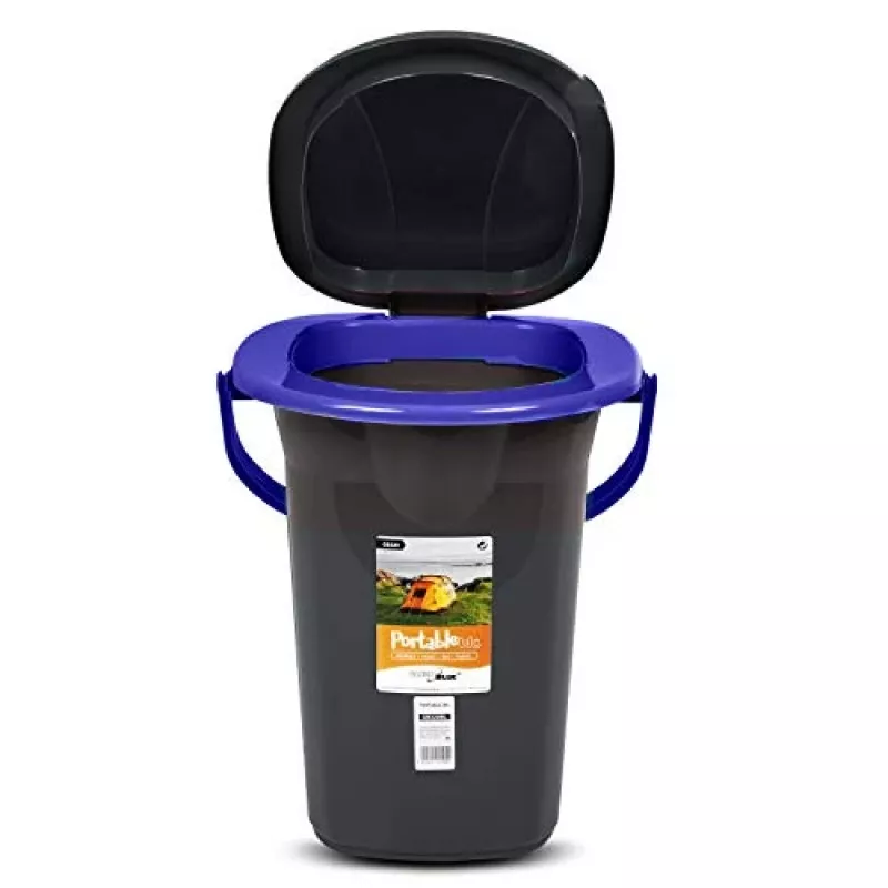 Jäätmemahuti Greenblue GB320BB Must Sinine Plastik 19L
