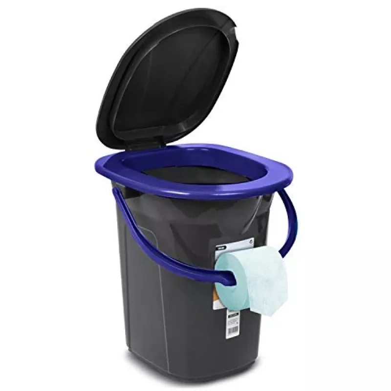 Jäätmemahuti Greenblue GB320BB Must Sinine Plastik 19L