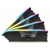 DIMM 64 GB DDR5-6000 (4x 16 GB) Quad-Kit, mälu must, CMH64GX5M4B6000C36, Vengeance RGB, INTEL XMP