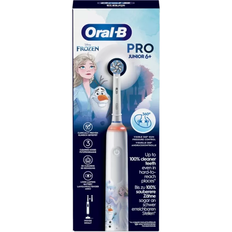 Pöörlev hambahari Oral-B PRO Junior Frozen