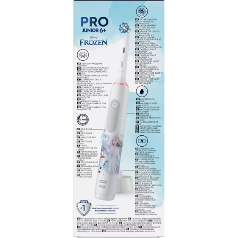 Pöörlev hambahari Oral-B PRO Junior Frozen