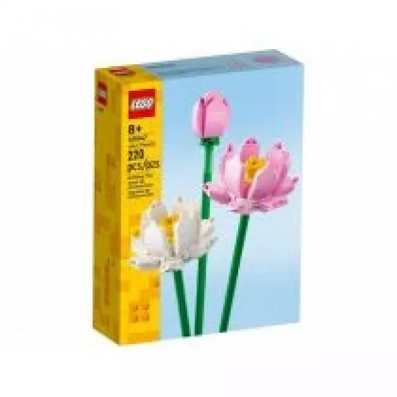 LEGO ehituskomplekt LEGO 40647 Lootoseõied — Botanical Collection modulaarne mudel, 220 detaili, kõrgus 300 mm, vanusele 8+