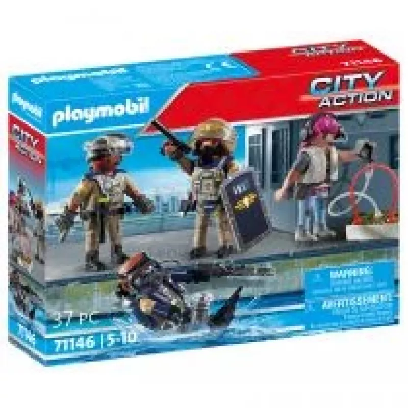 Playset Action Adventure Playmobil City Action 71146 vanusele 5-10
