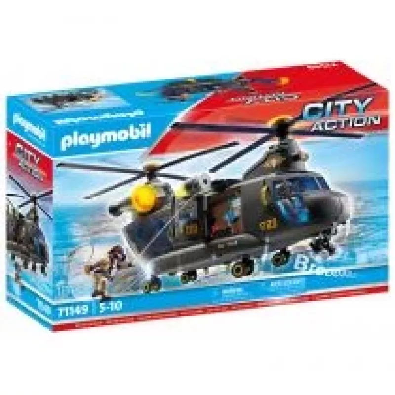 Mängukomplekt Playmobil City Action 71149 politsei ja sõidukitega