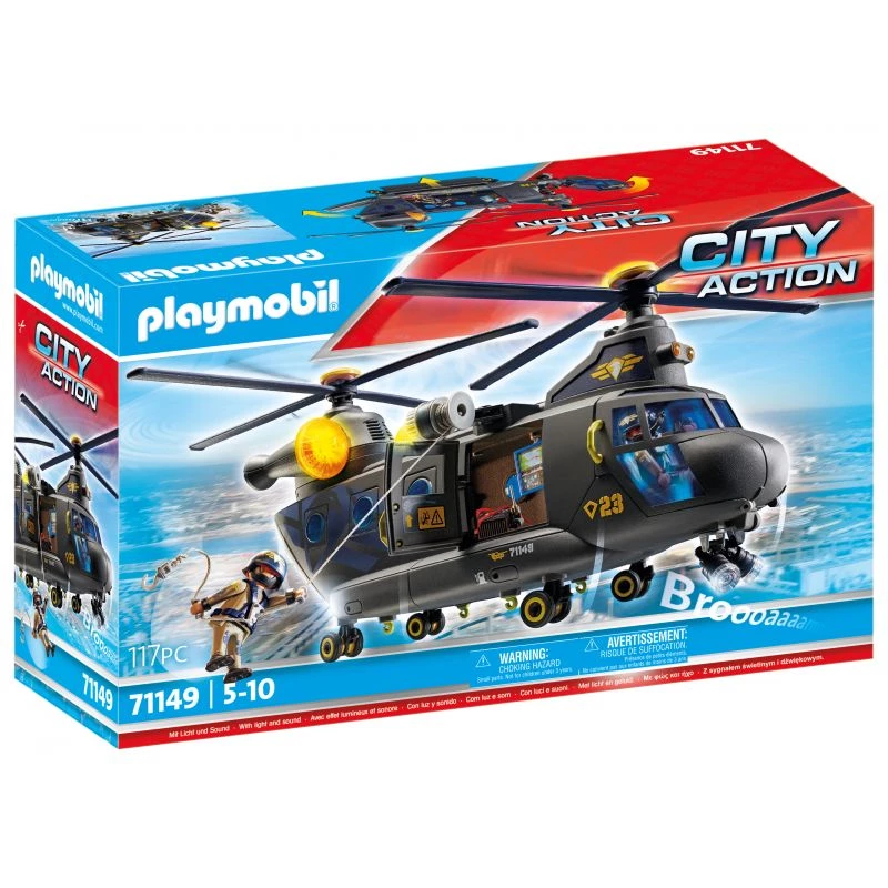 Mängukomplekt Playmobil City Action 71149 politsei ja sõidukitega