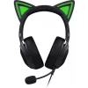 Kraken Kitty V2 - Must, mängupeakomplekt, kassikõrvad, voogreaktiivne valgustus, HyperClear kardioidmikrofon, 40 mm TriForce draiverid, kõrvaklappidesse ehitatud mikrofon, Razer Chroma RGB (kõrvad ja kõrvaklapid), ruumiline heli: saadaval ainult Windows 1