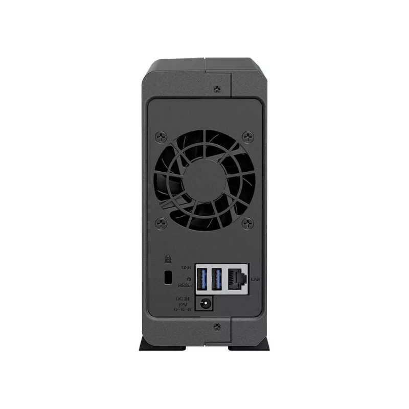 Synology DiskStation DS124 NAS-server/mäluseade Lauaarvuti Ethernet LAN Must RTD1619B
