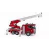 Tuletõrjeauto BRUDER Scania Super 560R Punane Valge Plastik 3+