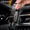 USAMS autotelefonihoidja 4.7-7 tolli universaalne telefonialus autos gravitatsiooniga nutitelefonihoidja õhutusventiili kinnitus GPS-i tugi iPhone Xiaomi Samsung
