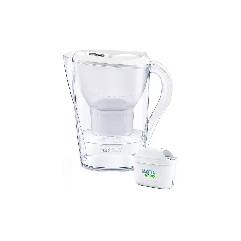 Brita 125219 Marella Water-saver Filter Set 2.4 L Valge