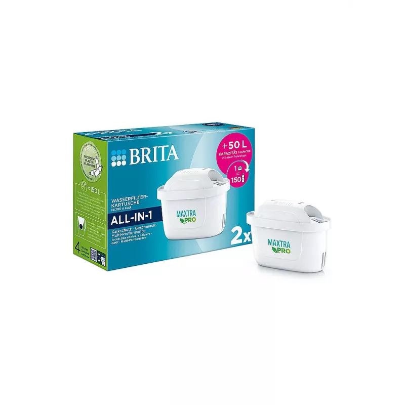 Brita 122003 veefiltri kassett 2 tk Valge
