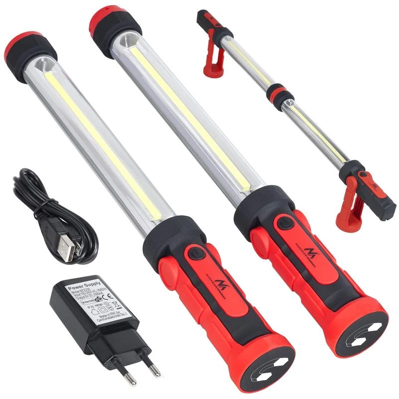 MCE230 Cob LED Xxl 2X töötoa lamp magnetkonksuga kahe režiimiga 1200 luumenit maksimaalne - Maclean