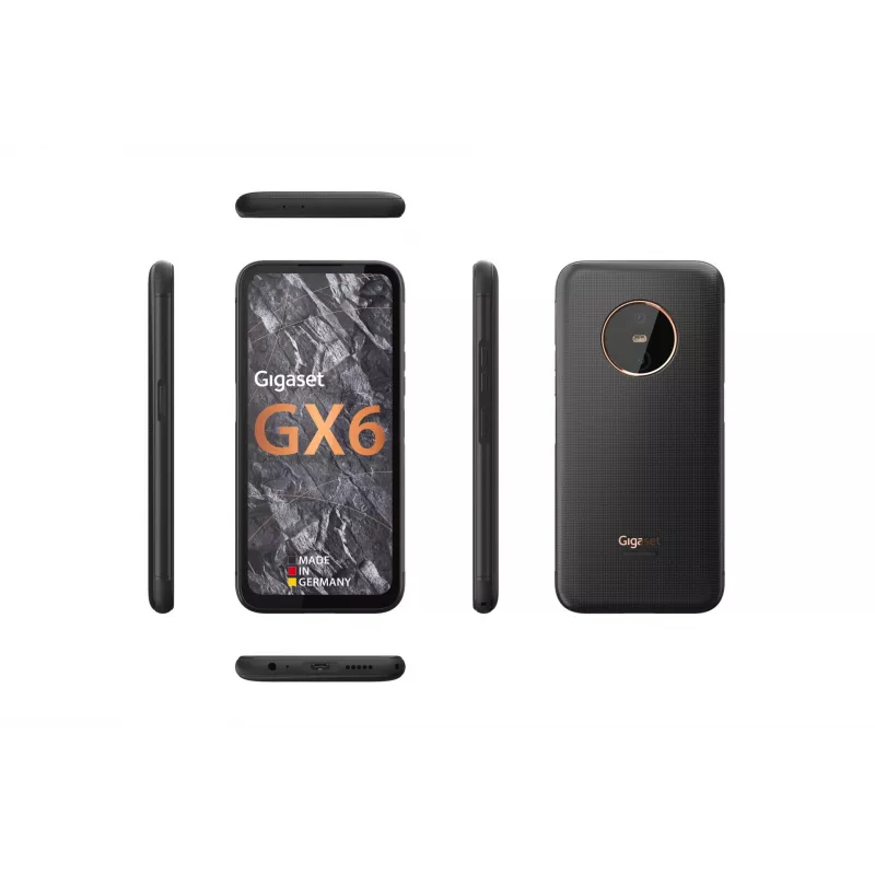 Nutitelefon Gigaset GX6 PRO 6,6 tolli 8GB 128GB Must Titaan