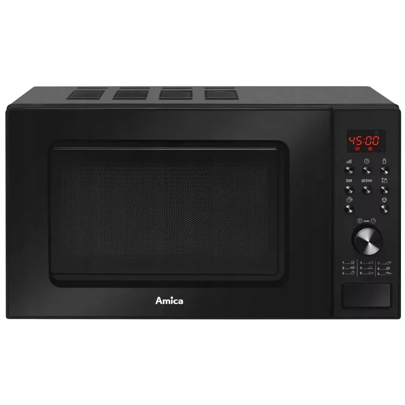 Amica AMGF20E1GB Mikrolaineahi Tasapinnaline Mikrolaineahi Grilliga 20 L 700 W Must