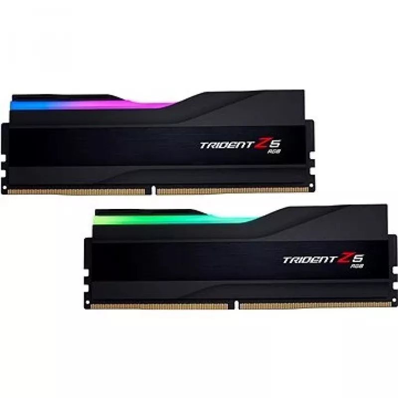 DIMM 64 GB DDR5-6800 (2x 32 GB) Dual-Kit, Arbeitsspeicher schwarz, F5-6800J3445G32GX2-TZ5RK, Trident Z5 RGB, INTEL XMP