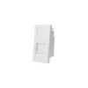 Pistikupesa turvakate Alantec OS002 valge 45×45 mm, 1 tk