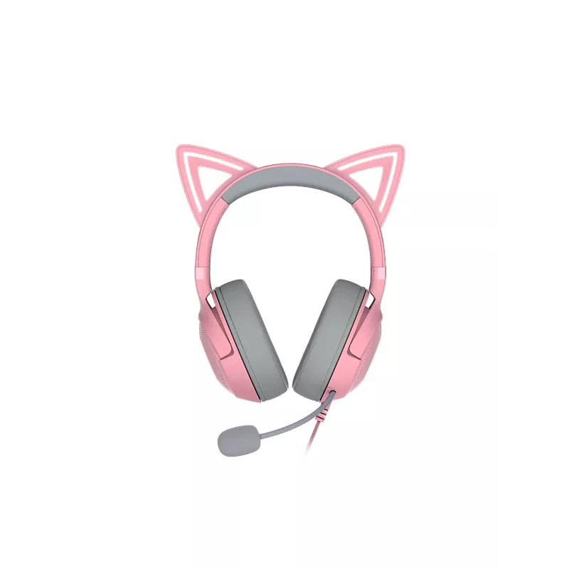Juhtmega kõrvaklapid Razer RZ04-04730200-R3M1 — ümberkõrvaklapid, 1,3 m kaabel, 353 g, roosa