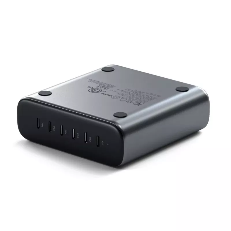 Siselaadija Satechi ST-C200GM-EU universaalne hall 6 USB USB-C porti