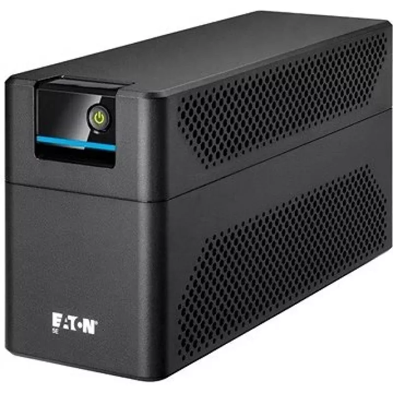 UPS Eaton 5E Gen2 700 Line-Interactive 0.7 kVA (360 W), 2 Type E pistikut, must, kompaktne