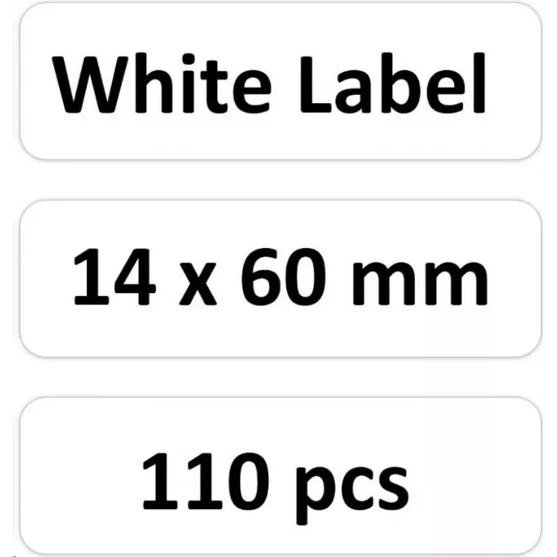 Termosildid Niimbot T14*60-110 110 tk Valge