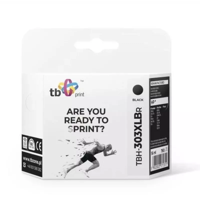 HP Envy Photo 6200 Ink TBH-303XLBR BK taastatud