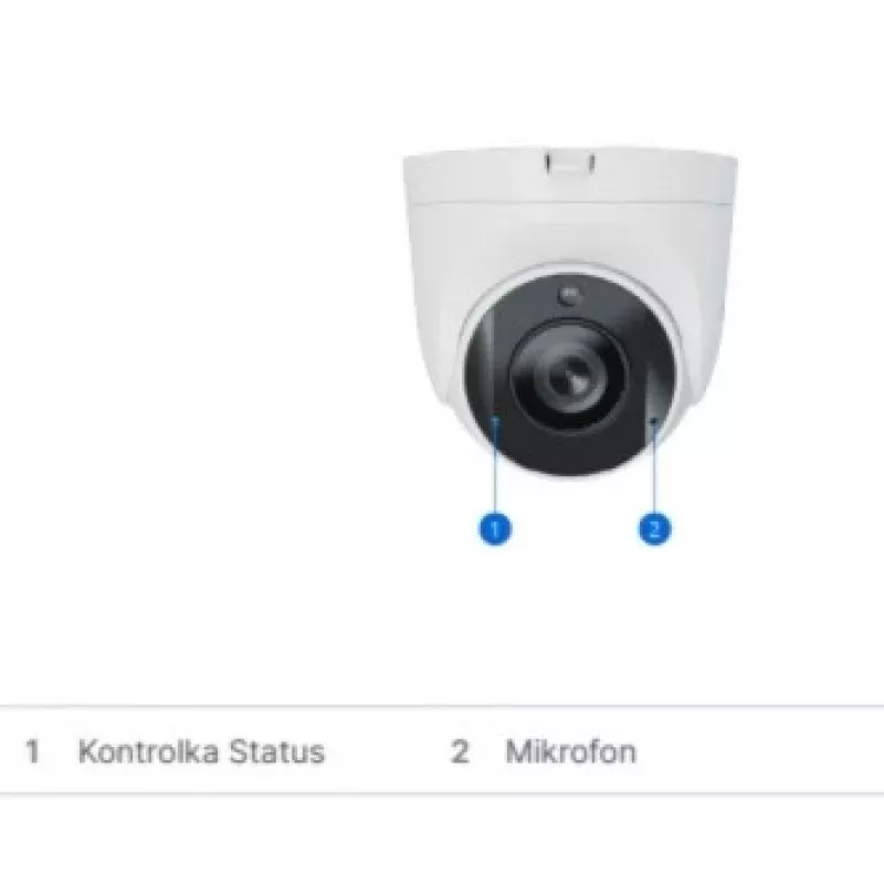 Synology TC500 turvakaamera, kupli IP-kaamera, sise- ja välikasutuseks, 2880 x 1620 pikslit, lagi