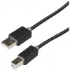 UNITEK Y-C434GBK USB-kaabel USB 2.0 1,5 m USB A Micro-USB B Must