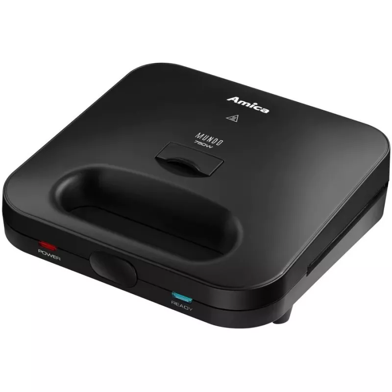 Võileivamasin Amica SMK4011, 750 W, 3 plaaditüüpi, must