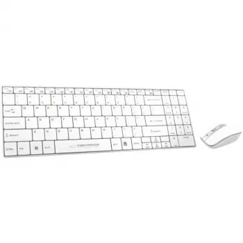 Klaviatuuri ja hiire komplekt Esperanza Liberty EK122W, valge