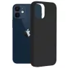 Matte silikoonümbris 3mk iPhone 13 jaoks, must