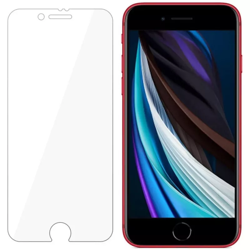 Kaitsekile 3MK Flexible Glass iPhone SE 2020 jaoks, 0,3 mm, läbipaistev
