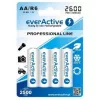 Baterii Reincarcabile R6 AA 2600mAh EverActive Professional pakendi sisu 1x blister