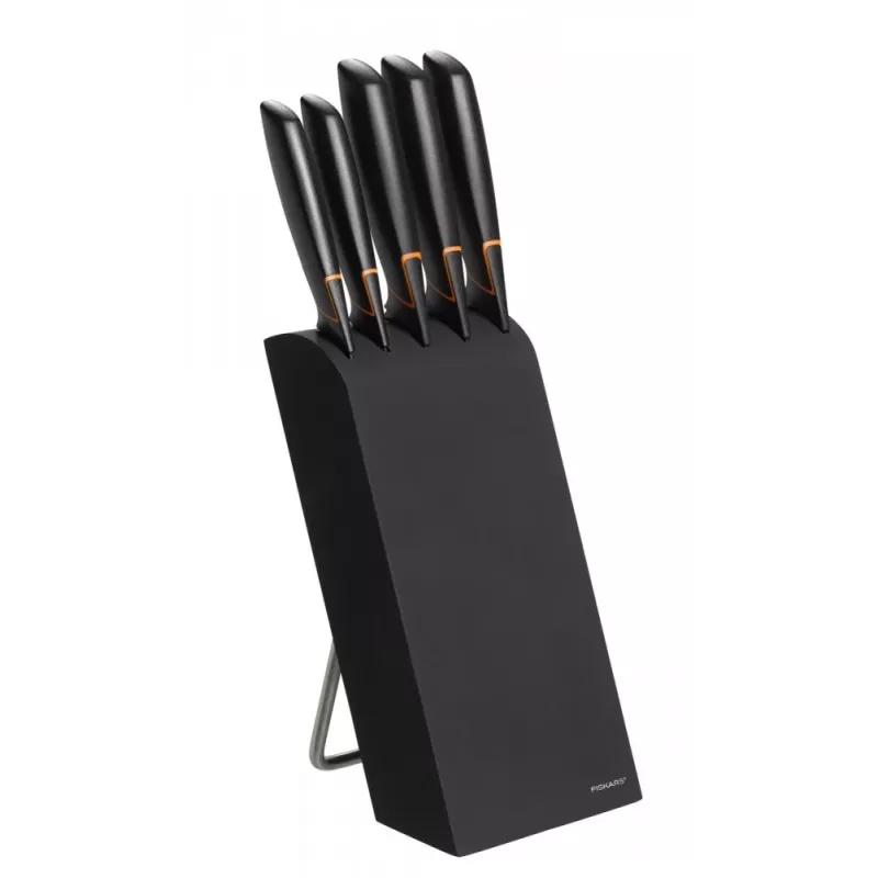 Fiskars 978791 - roostevaba teras - Must - Must Orange