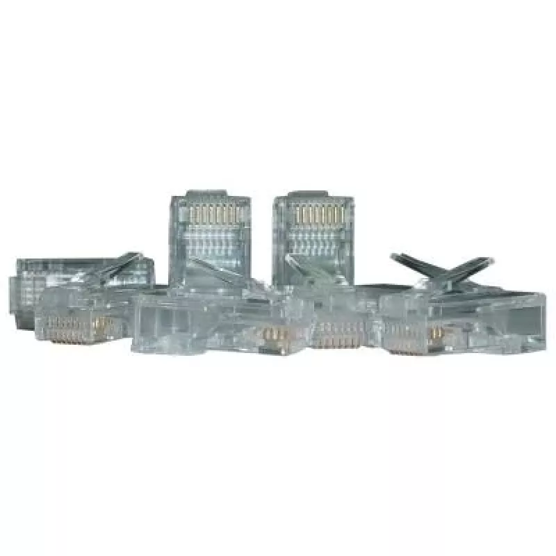 Juhtmepistik RJ45 DIGITUS X-ML-6U-IMP, läbipaistev, isane, pakis 100 tk