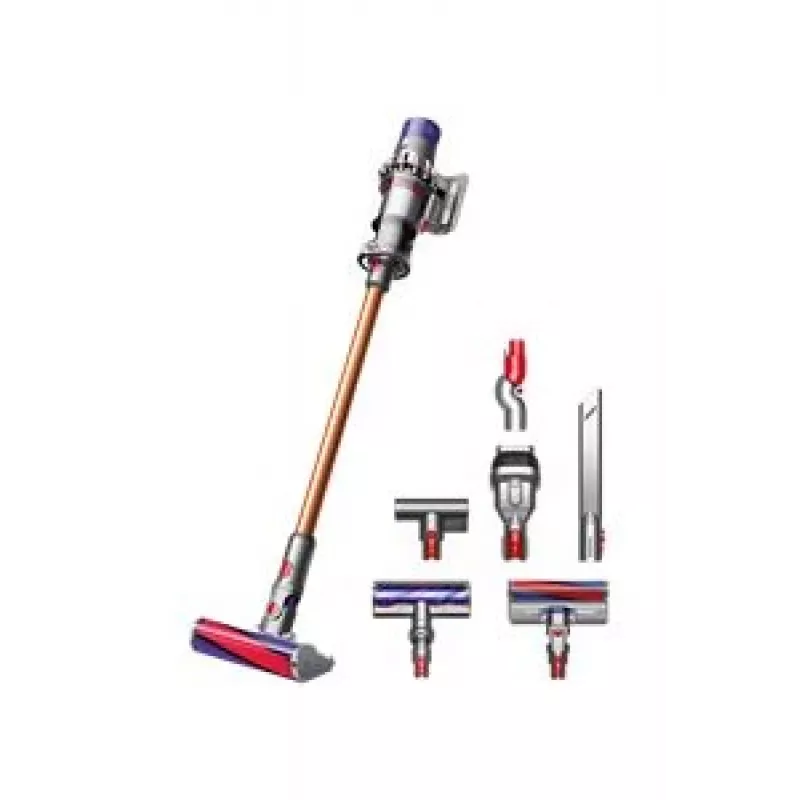 Dyson Cyclone V10 Absolute 2-in-1 traadita tolmuimeja, aku, kuiv, ilma kottita, vask, nikkel