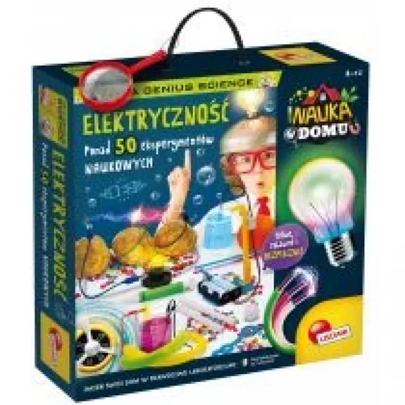 Õppeelektroonika komplekt Liscianigiochi Set I'm A Genius Electricity (mudel 304-pl97524)