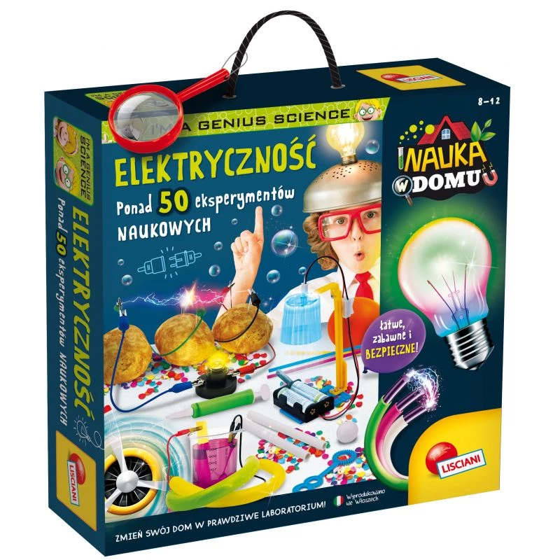 Õppeelektroonika komplekt Liscianigiochi Set I'm A Genius Electricity (mudel 304-pl97524)